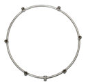 Misting Fan Ring - Stainless Steel - 15 Inch - 6 Nozzles 