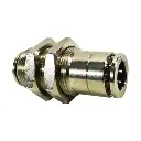 3/8 Inch Bulkhead - Push Lock Fitting for Secure Connections