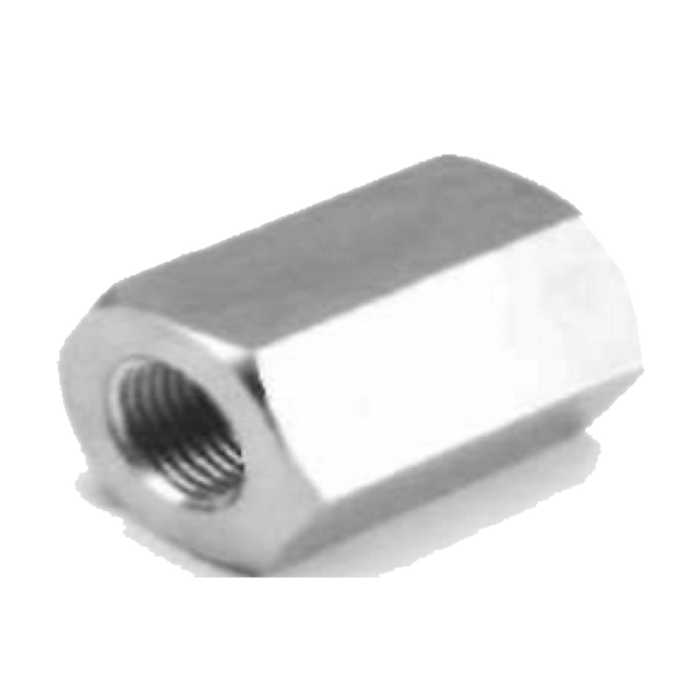 Stainless Steel Hex Coupling - 3/8 Inch x 3/8 Inch - Stainless Steel Parts | Stainless Steel Fittings