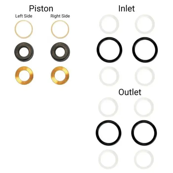 Seal Kit for Oil-Less Mist Pumps - Misting Pump Parts & Accessories