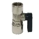 Threaded Ball Valve - 1/4 Inch Mid-Pressure - Misting Parts