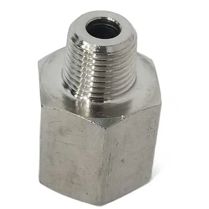 1/4 Inch Female X 1/8 Inch Male Adapter - High Pressure
