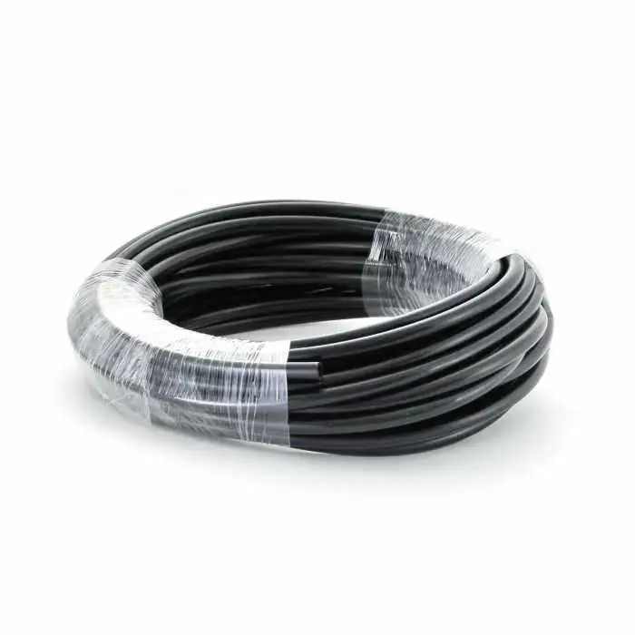 Nylon Tubing - High Pressure - 3/8 Inch - Black - 50 Ft Roll