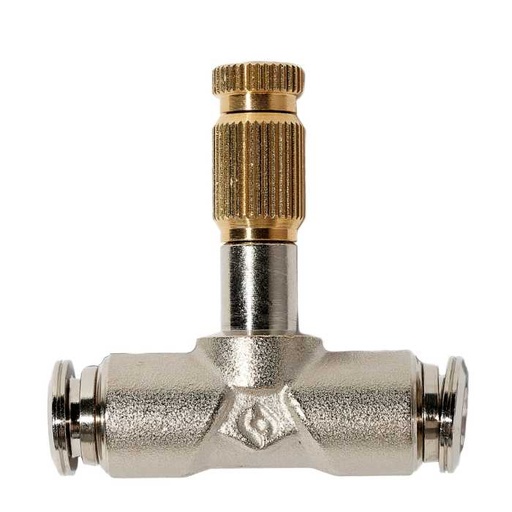 [MC52520] 1/4" Drain Valve Tee – Push Lock Fitting for Easy System Maintenance