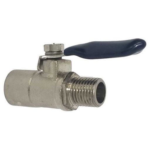 [MC53108] Threaded Ball Valve - 1/4 Inch Male x 1/4 Inch Female - Misting Parts