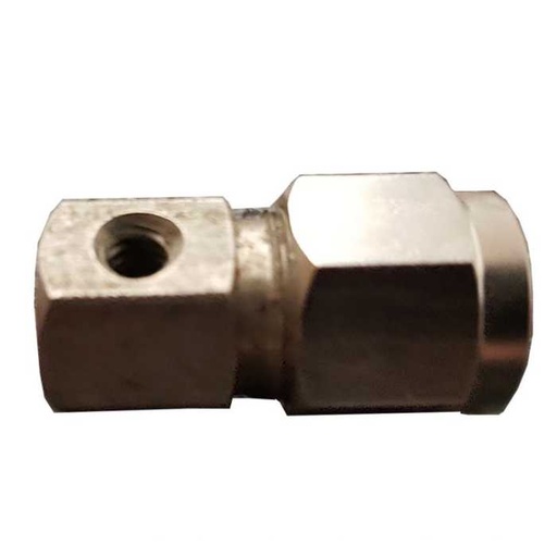 [MC59325] Stainless Steel End Plug - 3/8 Inch - With 10/24 Nozzle Thread - Stainless Steel Parts | Stainless Steel Fittings