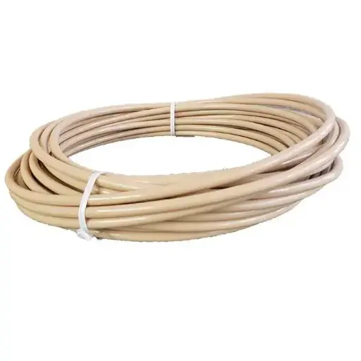 [MC72041] Nylon Tubing - High Pressure - 1/4 Inch - Beige - 50 Ft Roll