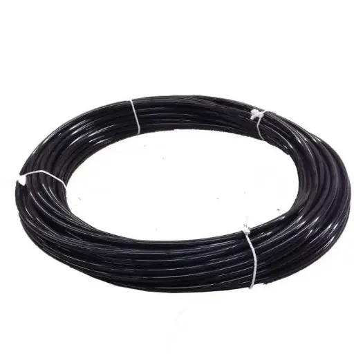 [MC71042] Tubing-Low / Mid Pressure - 1/4 Inch - Black-50 Ft Roll