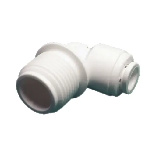 [MC54100] Polypropylene fittings-1/4 x 1/4 Inch MNPTF Elbow 