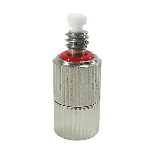 [MC41066] Ruby Orifice Nozzle 10/24 0.002 Inch - Nickel Plated Brass Body - Misting Nozzle | Misting Head